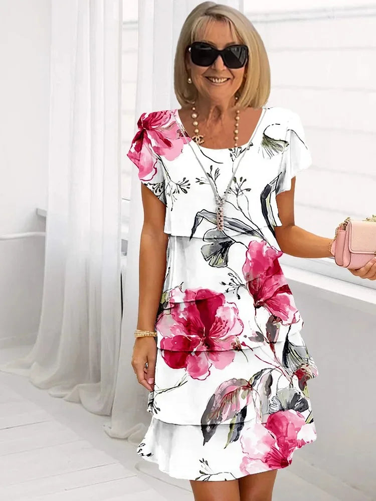 Émilie – Elegante vestido largo floral