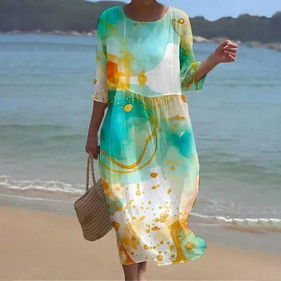 Mirella™ - Elegante vestido floral