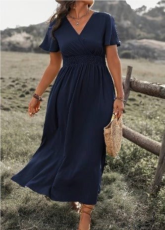 Mary™ - Elegante vestido de verano con escote en V