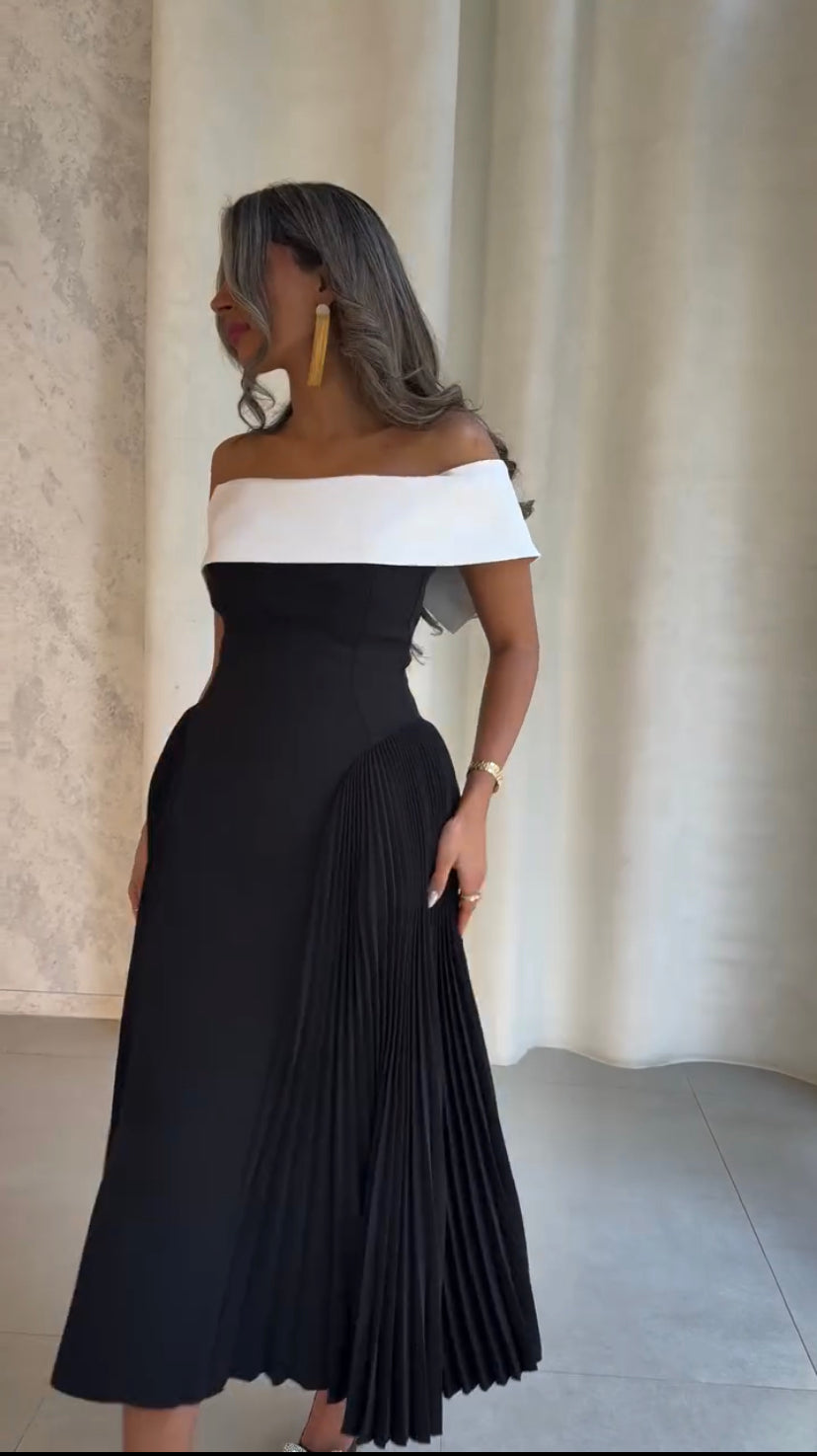 Sabrina - Vestido elegante y romántico