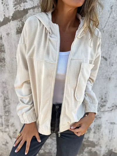 Lieve | Chaqueta de primavera con cremallera