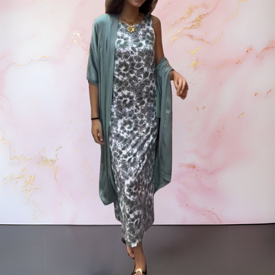 Melanie™ | Vestido elegante con cárdigan