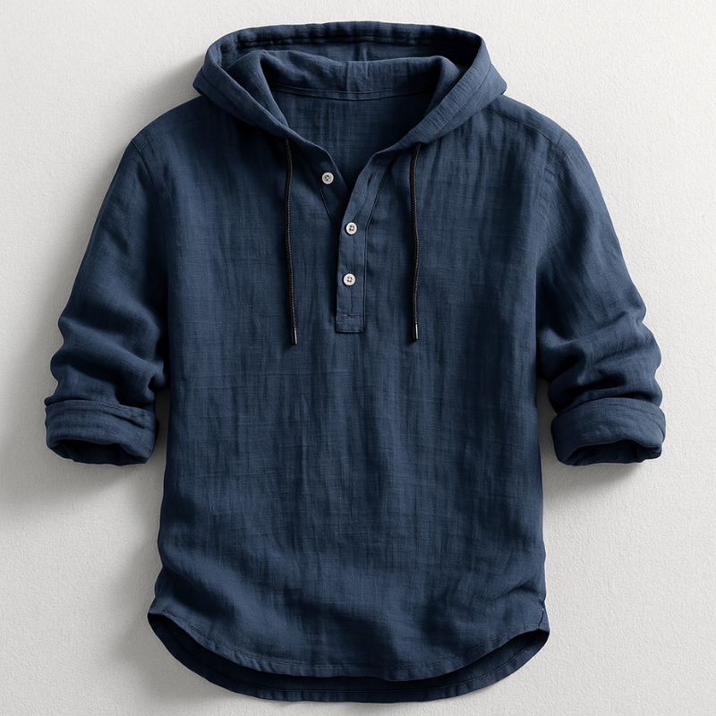 Rivani™ | Camisa con capucha de lujo