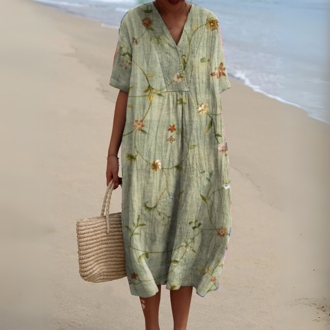 Nicole | Vestido floral de verano