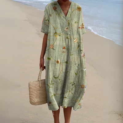 Nicole | Vestido floral de verano