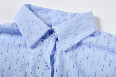 Maude | Conjunto elegante de camisa y pantalones cortos