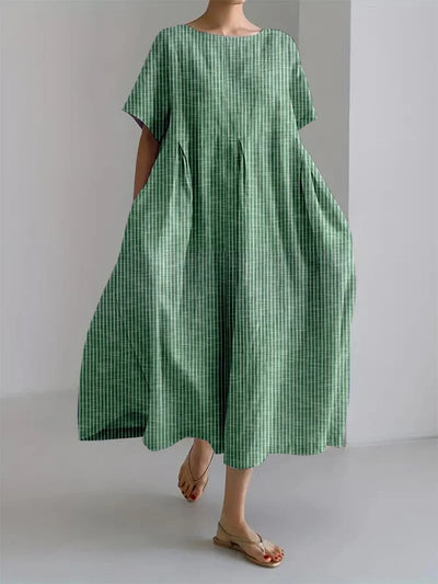 ELEANOR - VESTIDO OVERSIZE DE RAYAS RETRO