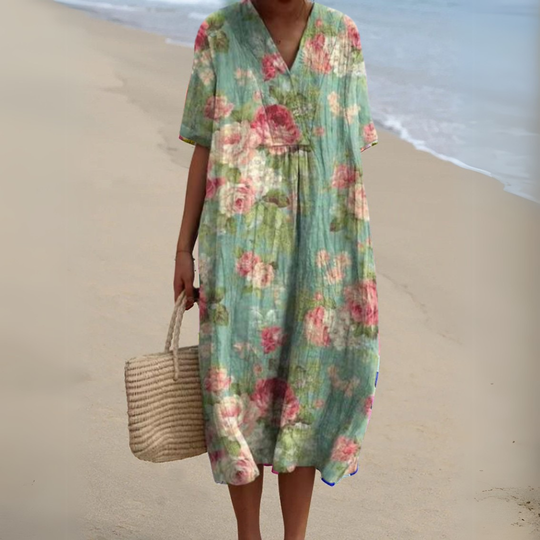 Nicole | Vestido floral de verano