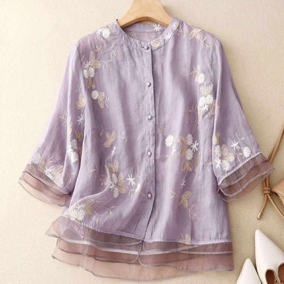 Laurienne™ | Blusa bordada