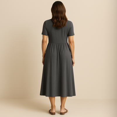 ANNELIES – VESTIDO ANCHO LIGERO