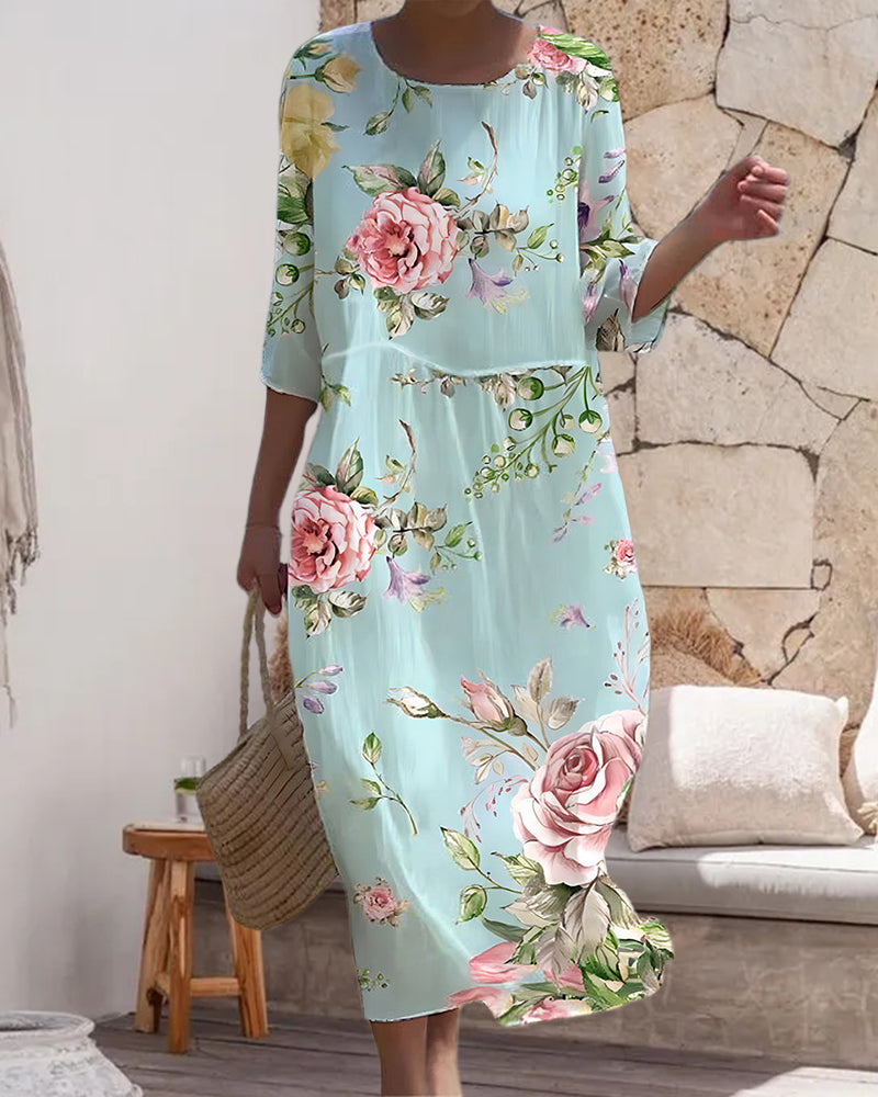 Mirella™ - Elegante vestido floral