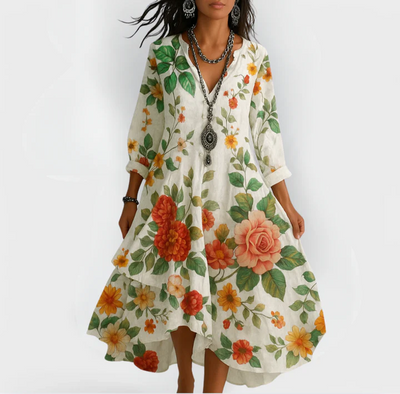 Marina | Vestido floral vintage