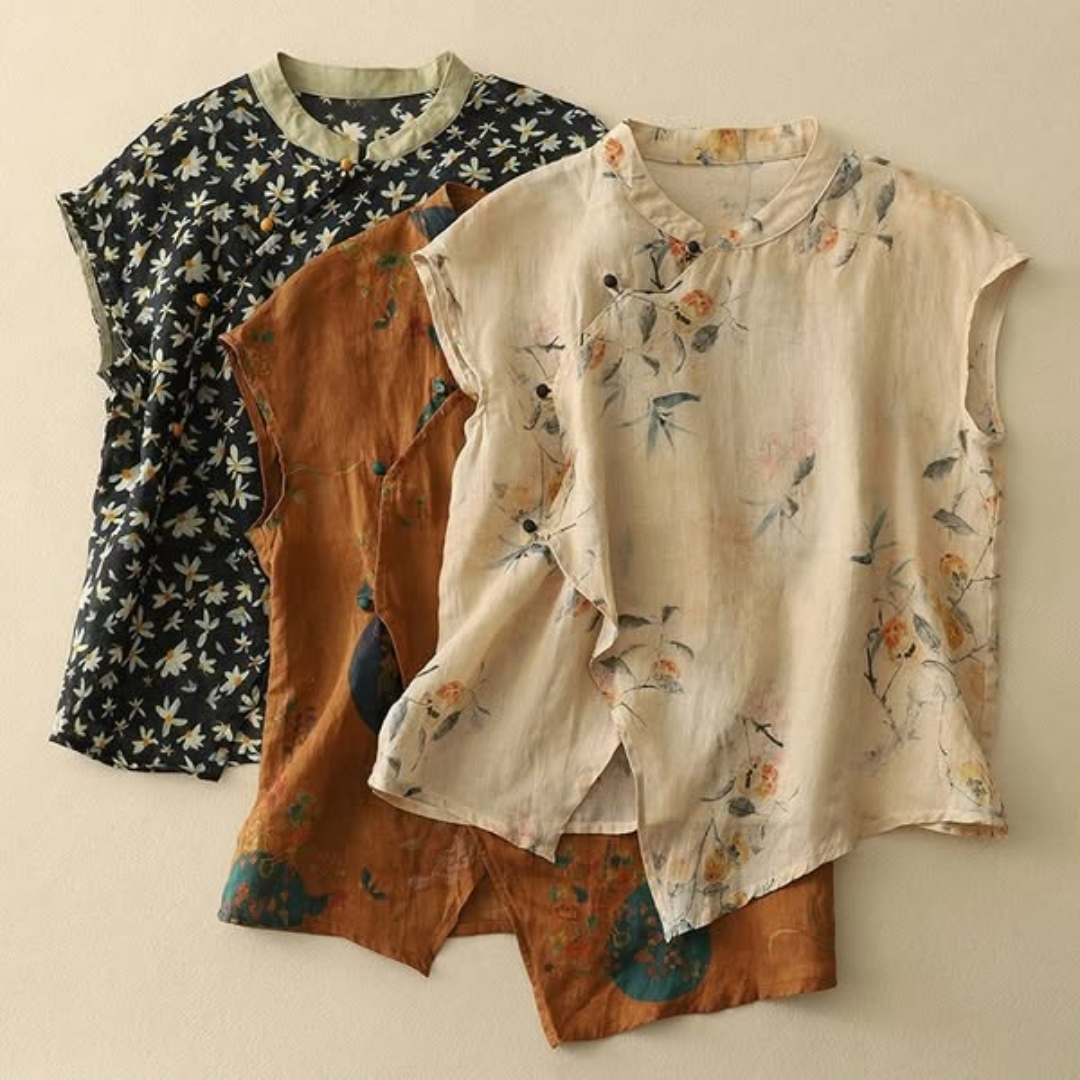 Amanda | Elegante top floral