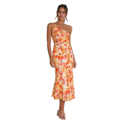 Diane | Vestido de satén floral