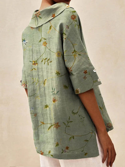 Andrea | Elegante top con escote en V