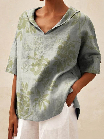 Andrea | Elegante top con escote en V