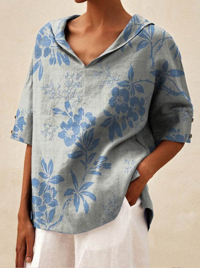 Andrea | Elegante top con escote en V