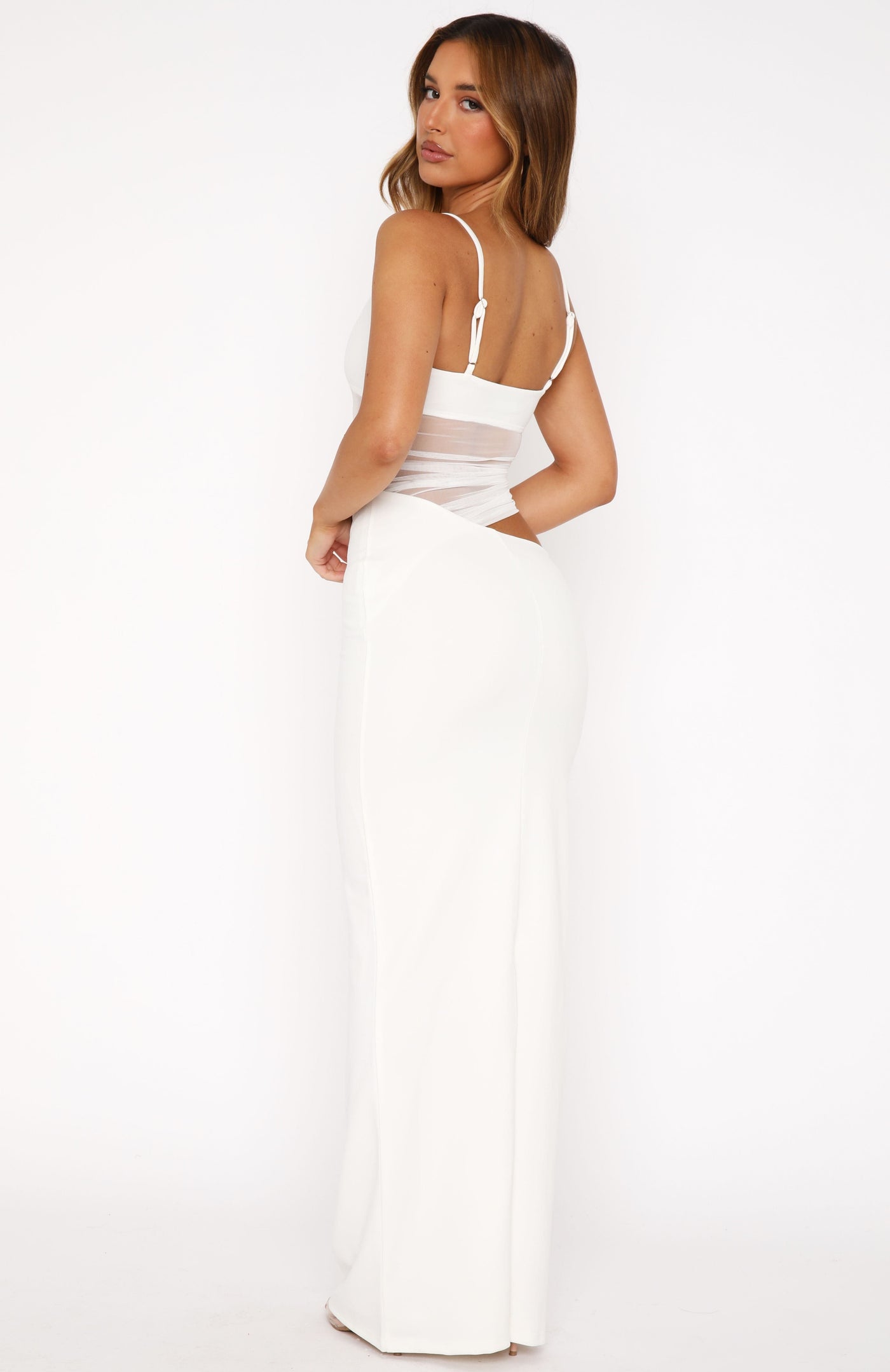 Naiara - Vestido Largo Transparente