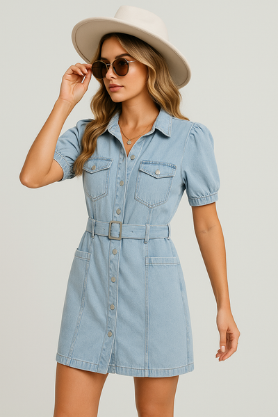 Claire | Vestido vaquero verano