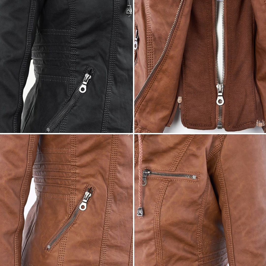 Pia™ | Chaqueta moderna con capucha