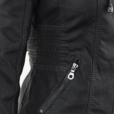 Pia™ | Chaqueta moderna con capucha