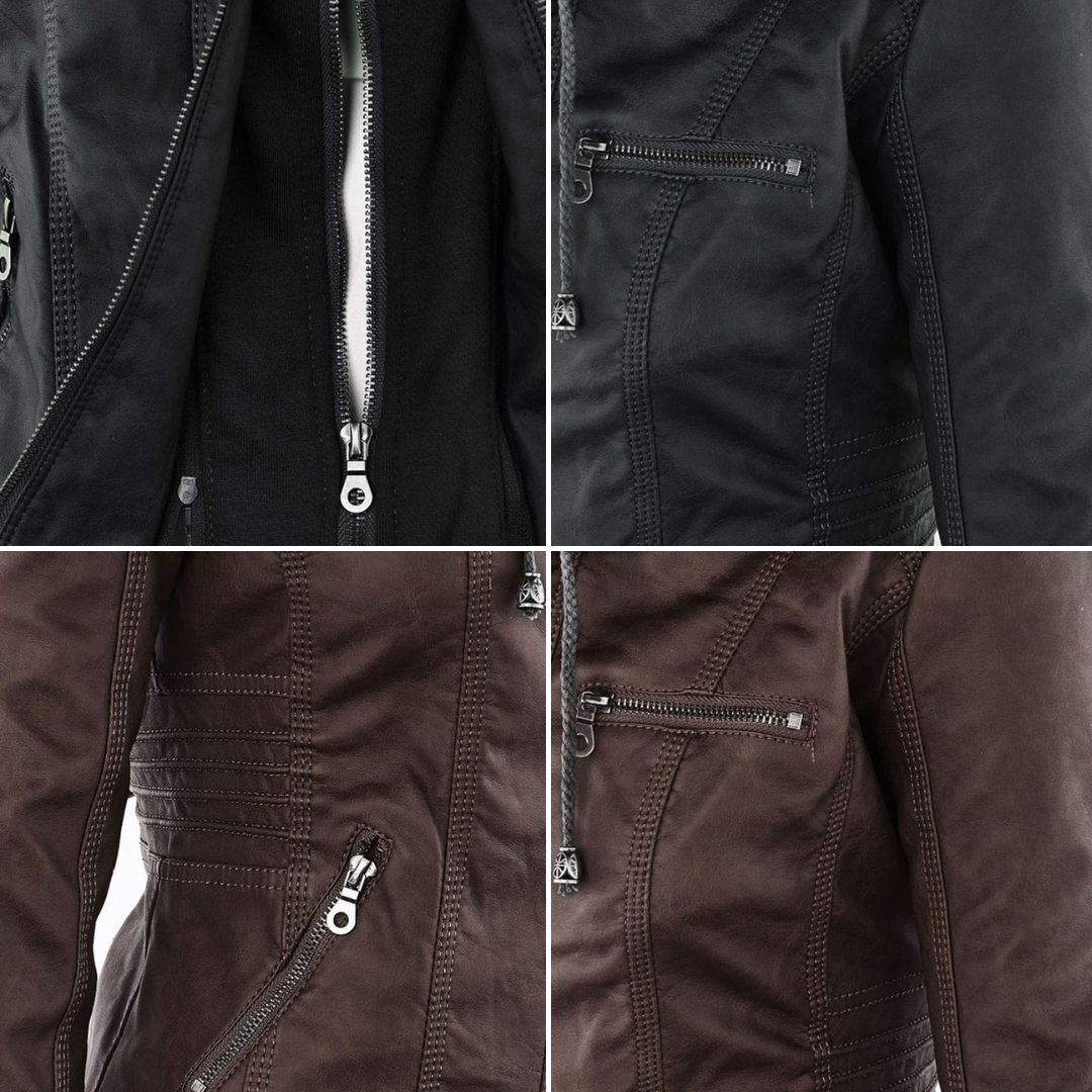 Pia™ | Chaqueta moderna con capucha