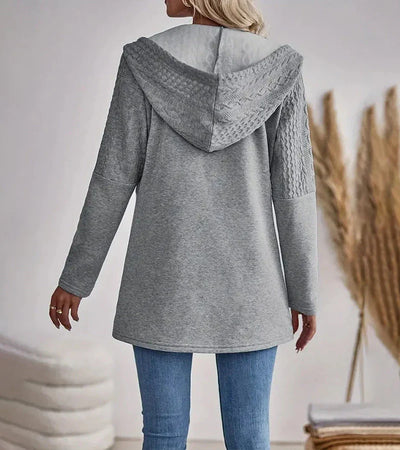 Plume | Sudadera con capucha y cremallera