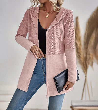 Plume | Sudadera con capucha y cremallera