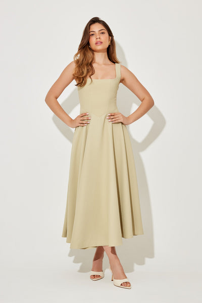 Amelia™ | Vestido midi fluido y atemporal