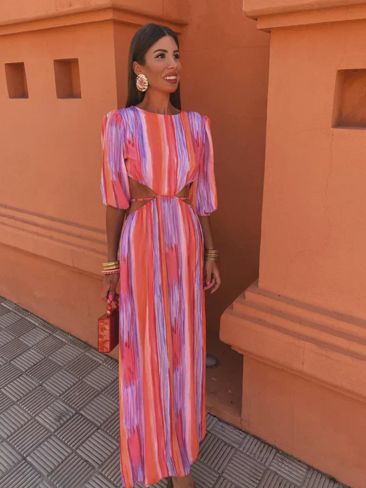 Paloma | Vestido elegante con abertura en los laterales