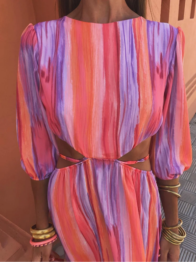 Paloma | Vestido elegante con abertura en los laterales