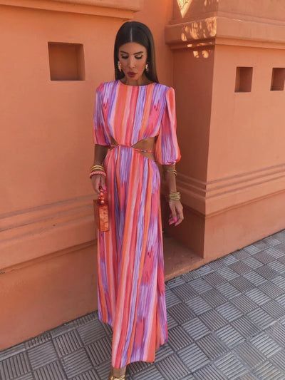 Paloma | Vestido elegante con abertura en los laterales