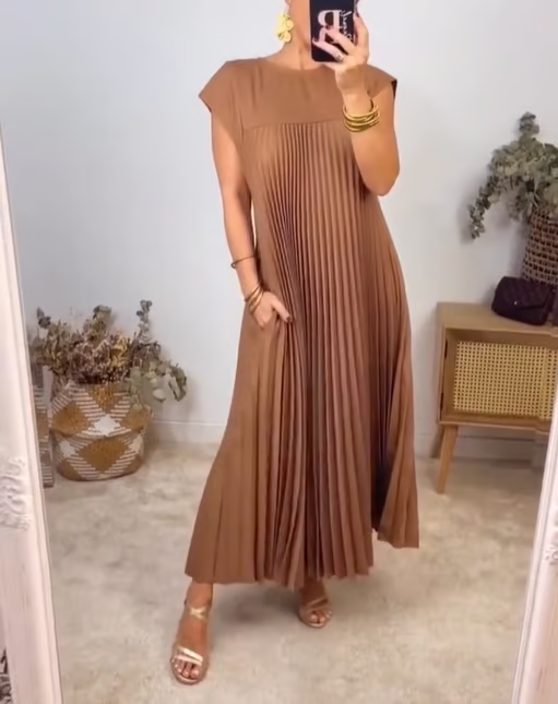 Grazia | Vestido plisado elegante