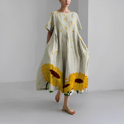 Élodie™ | Elegante vestido bohemio floral