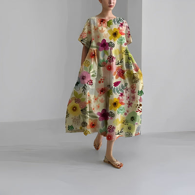 Élodie™ | Elegante vestido bohemio floral