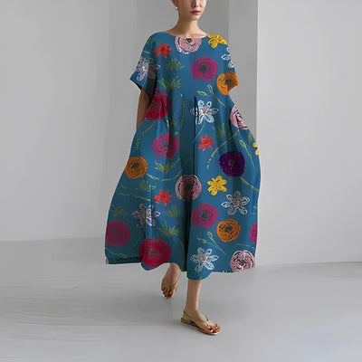 Élodie™ | Elegante vestido bohemio floral