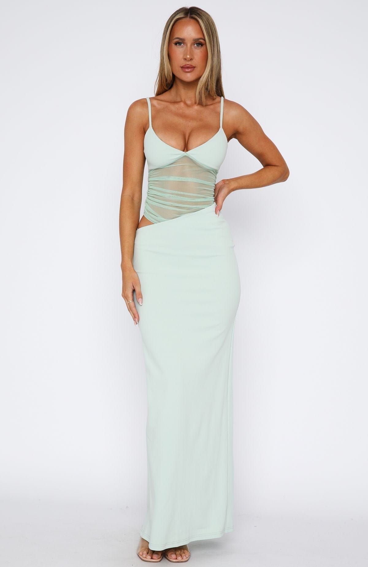 Naiara - Vestido Largo Transparente