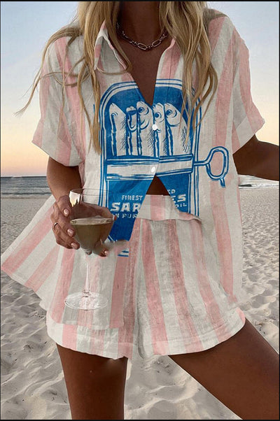 Jorelle™ | Conjunto corto ligero de verano