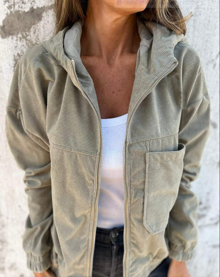 Lieve | Chaqueta de primavera con cremallera