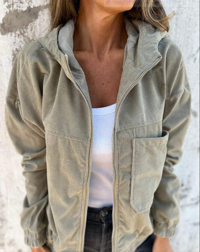 Lieve | Chaqueta de primavera con cremallera