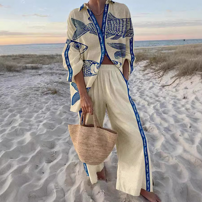 Zairine™ | Conjunto de mujer ligero y sofisticado para los días de verano