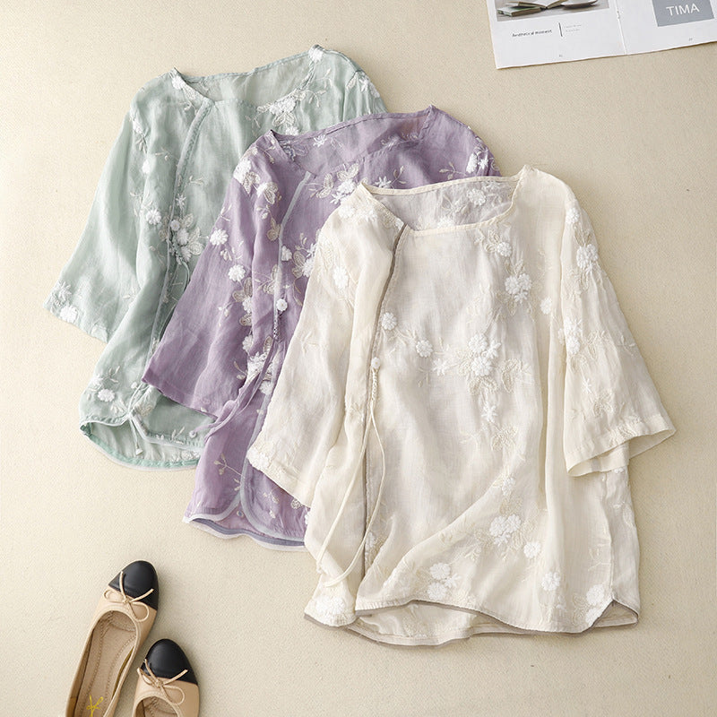 Laurienne™ | Blusa bordada