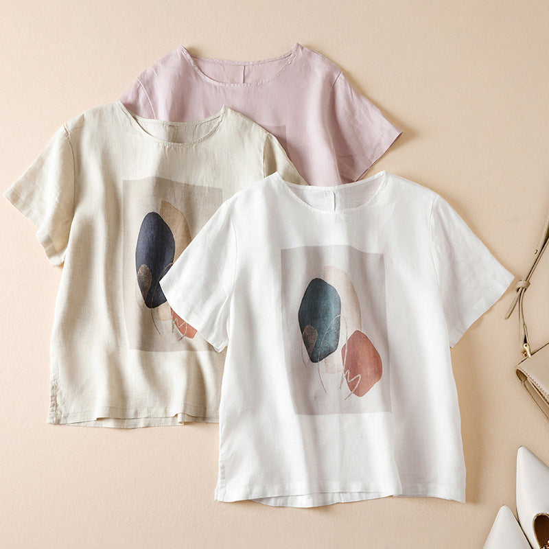 Laurienne™ | Camiseta estampada