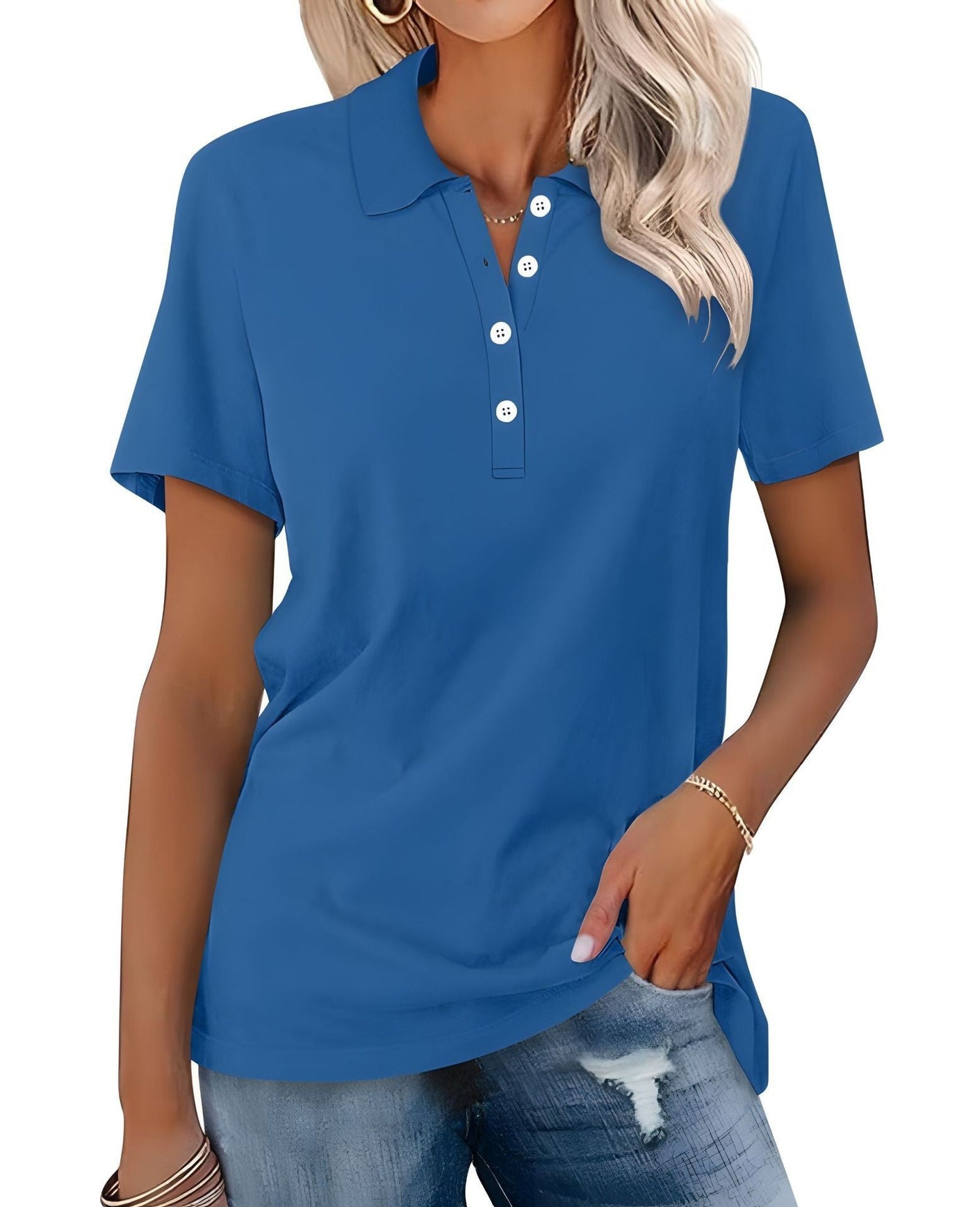 Julia - Polo transpirable elegante
