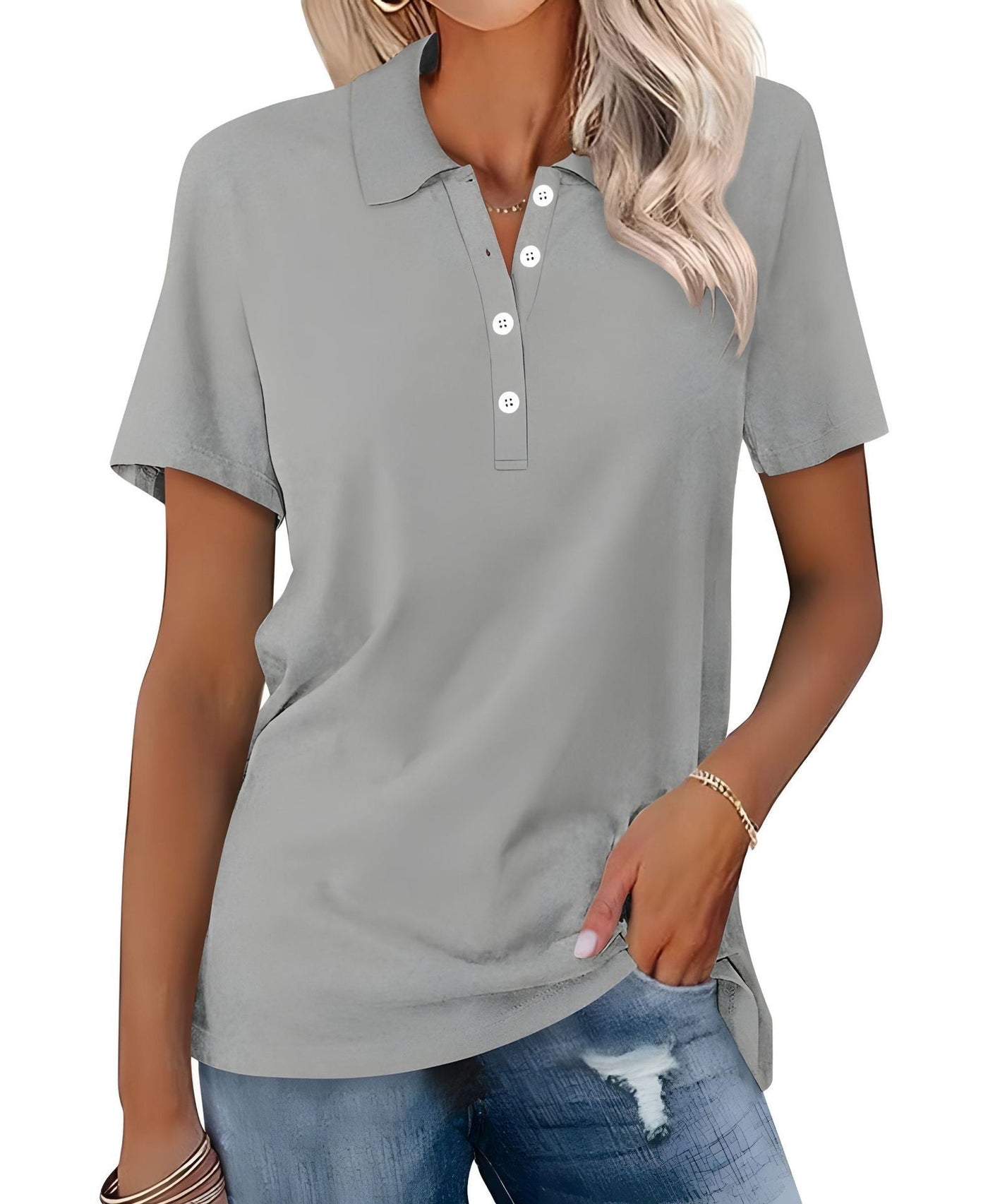 Julia - Polo transpirable elegante