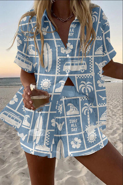 Jorelle™ | Conjunto corto ligero de verano