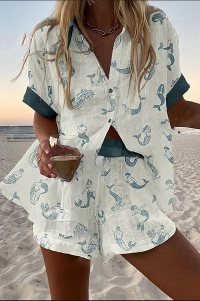 Norellia™ | Conjunto corto ligero y versátil para el verano
