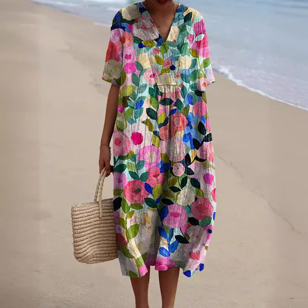 Nicka™ | Vestido con estampado floral