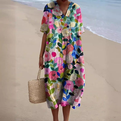 Nicka™ | Vestido con estampado floral