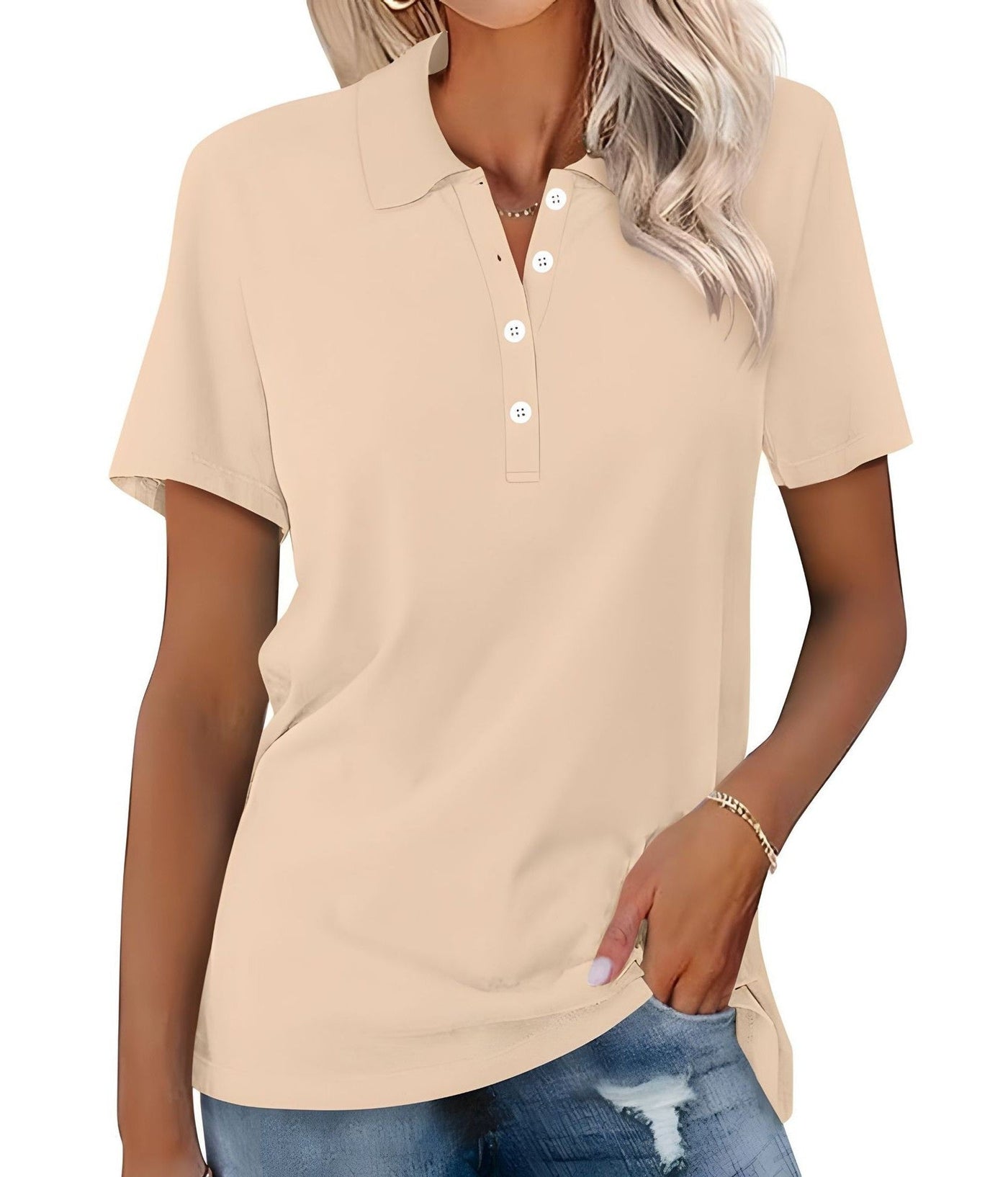 Julia - Polo transpirable elegante